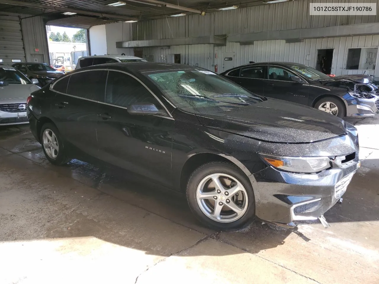 2018 Chevrolet Malibu Ls VIN: 1G1ZC5STXJF190786 Lot: 72711654