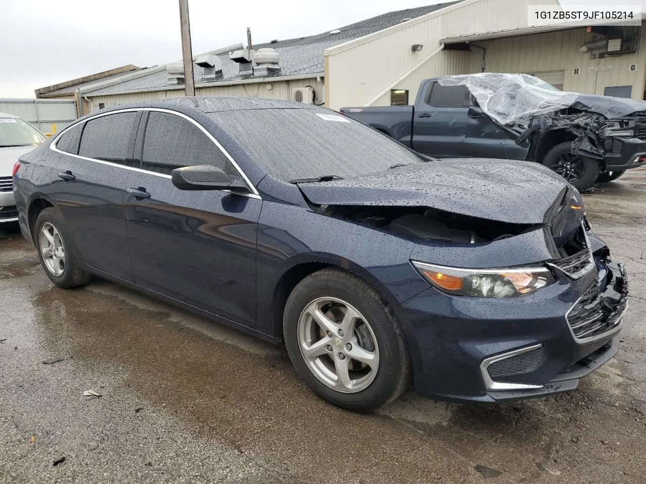 2018 Chevrolet Malibu Ls VIN: 1G1ZB5ST9JF105214 Lot: 72886444