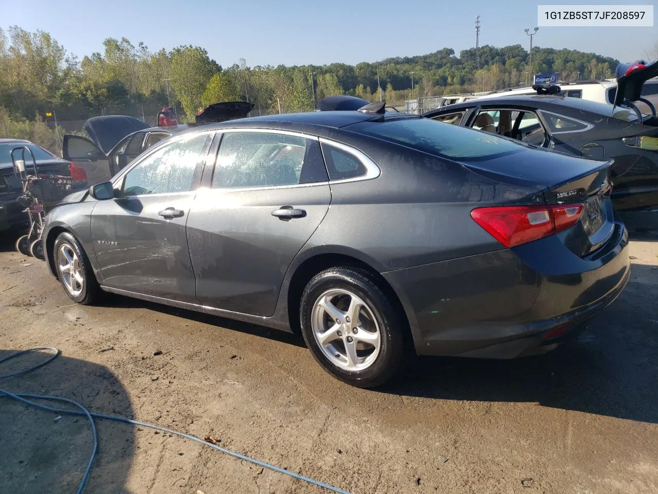 2018 Chevrolet Malibu Ls VIN: 1G1ZB5ST7JF208597 Lot: 72928334