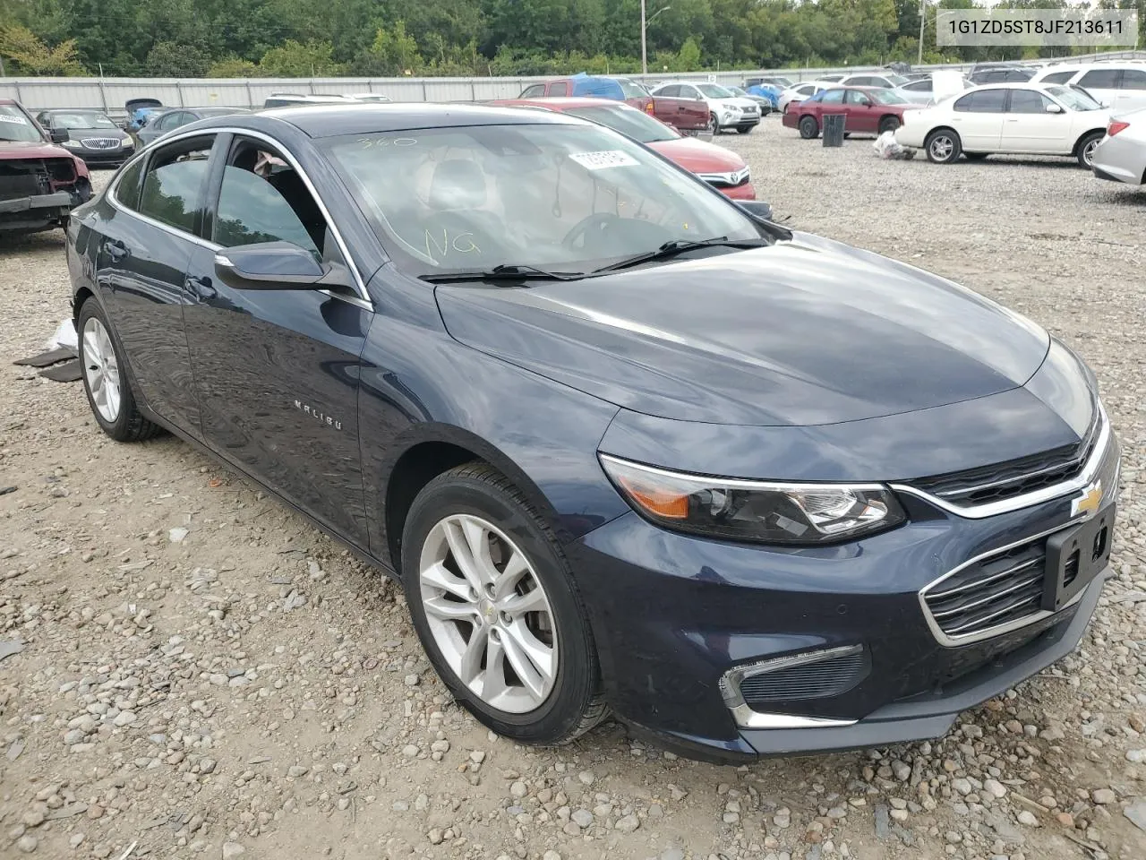 2018 Chevrolet Malibu Lt VIN: 1G1ZD5ST8JF213611 Lot: 72975164