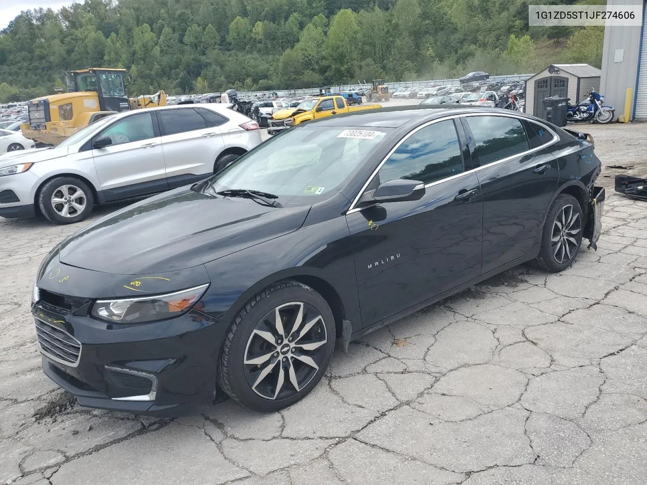 2018 Chevrolet Malibu Lt VIN: 1G1ZD5ST1JF274606 Lot: 73025104