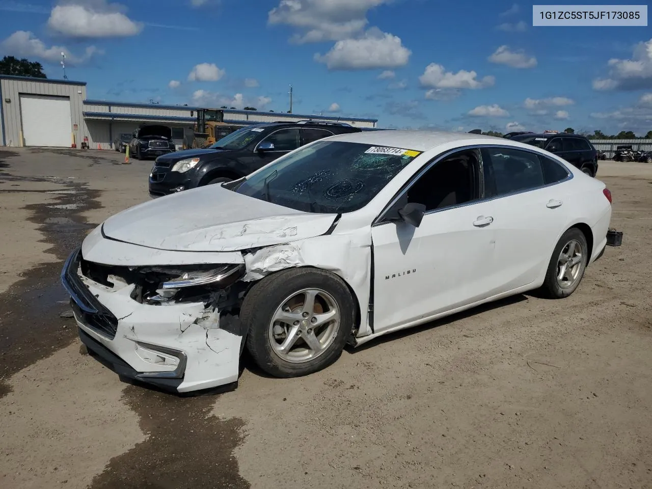 2018 Chevrolet Malibu Ls VIN: 1G1ZC5ST5JF173085 Lot: 73063714