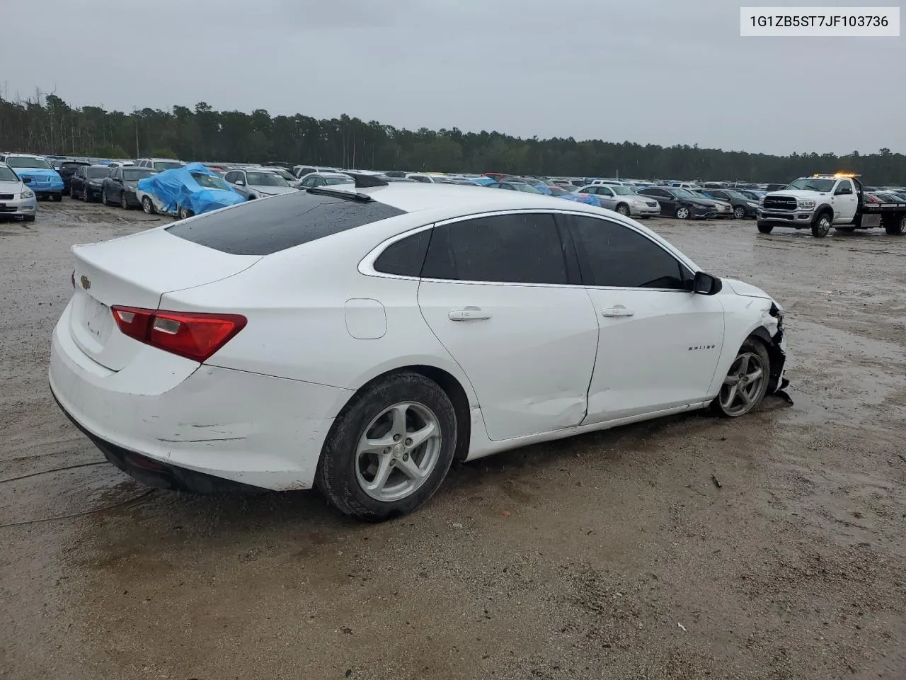 2018 Chevrolet Malibu Ls VIN: 1G1ZB5ST7JF103736 Lot: 73121444