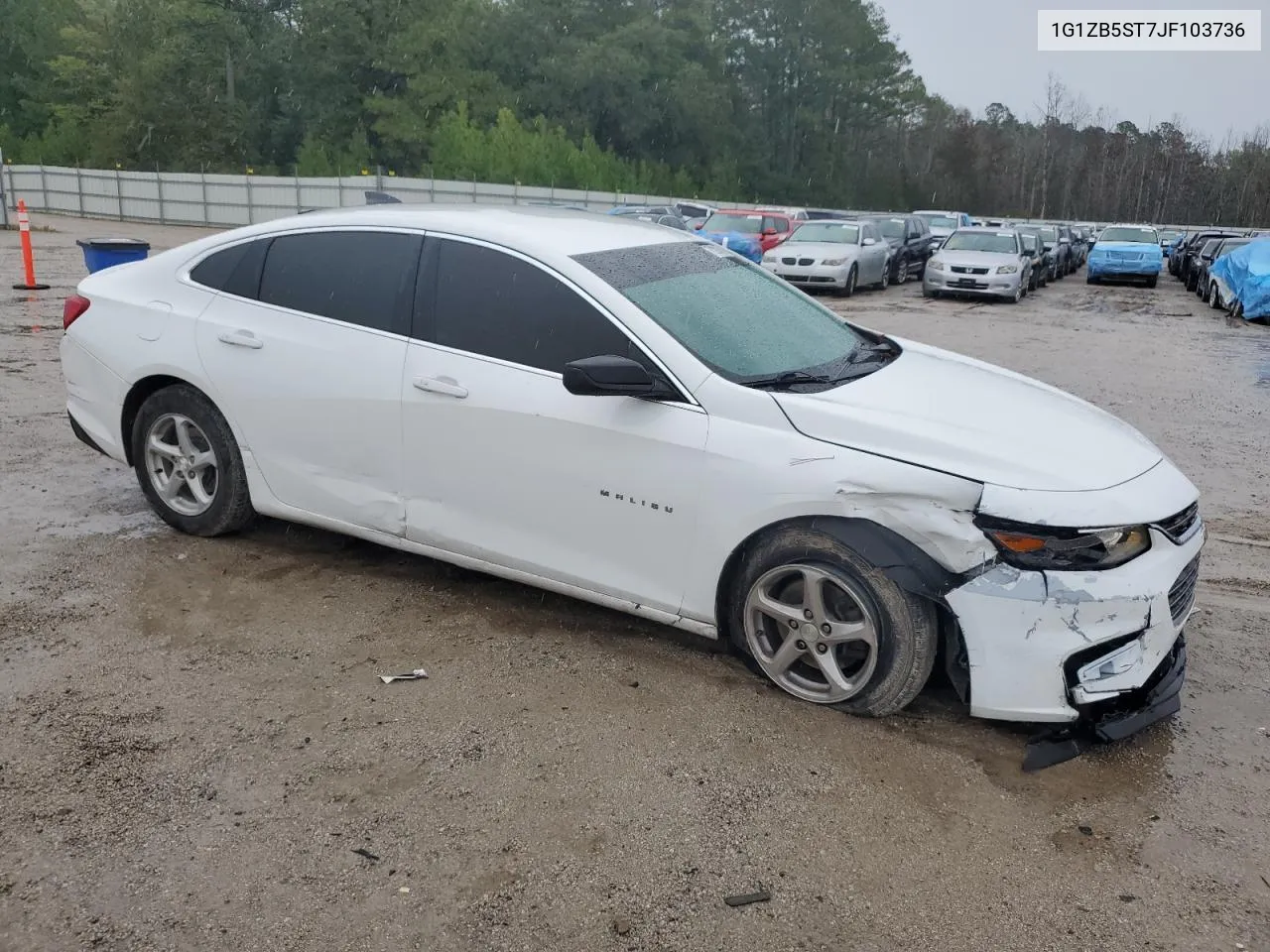 2018 Chevrolet Malibu Ls VIN: 1G1ZB5ST7JF103736 Lot: 73121444