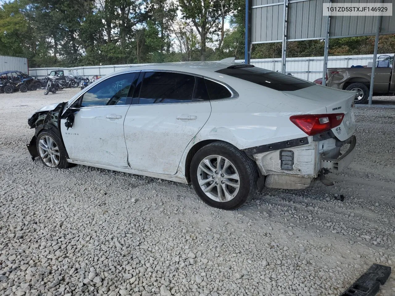 2018 Chevrolet Malibu Lt VIN: 1G1ZD5STXJF146929 Lot: 73139404