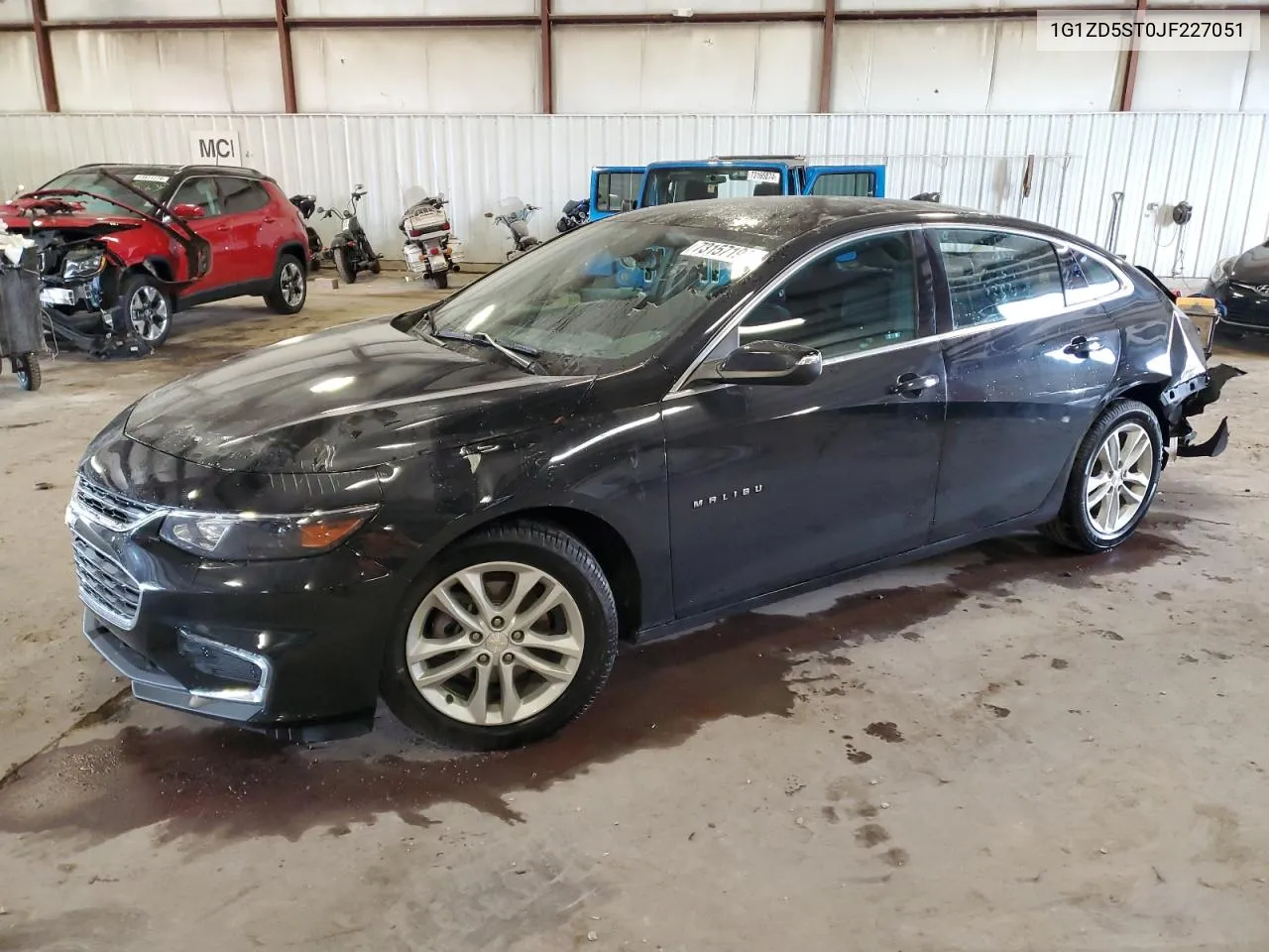 2018 Chevrolet Malibu Lt VIN: 1G1ZD5ST0JF227051 Lot: 73157194