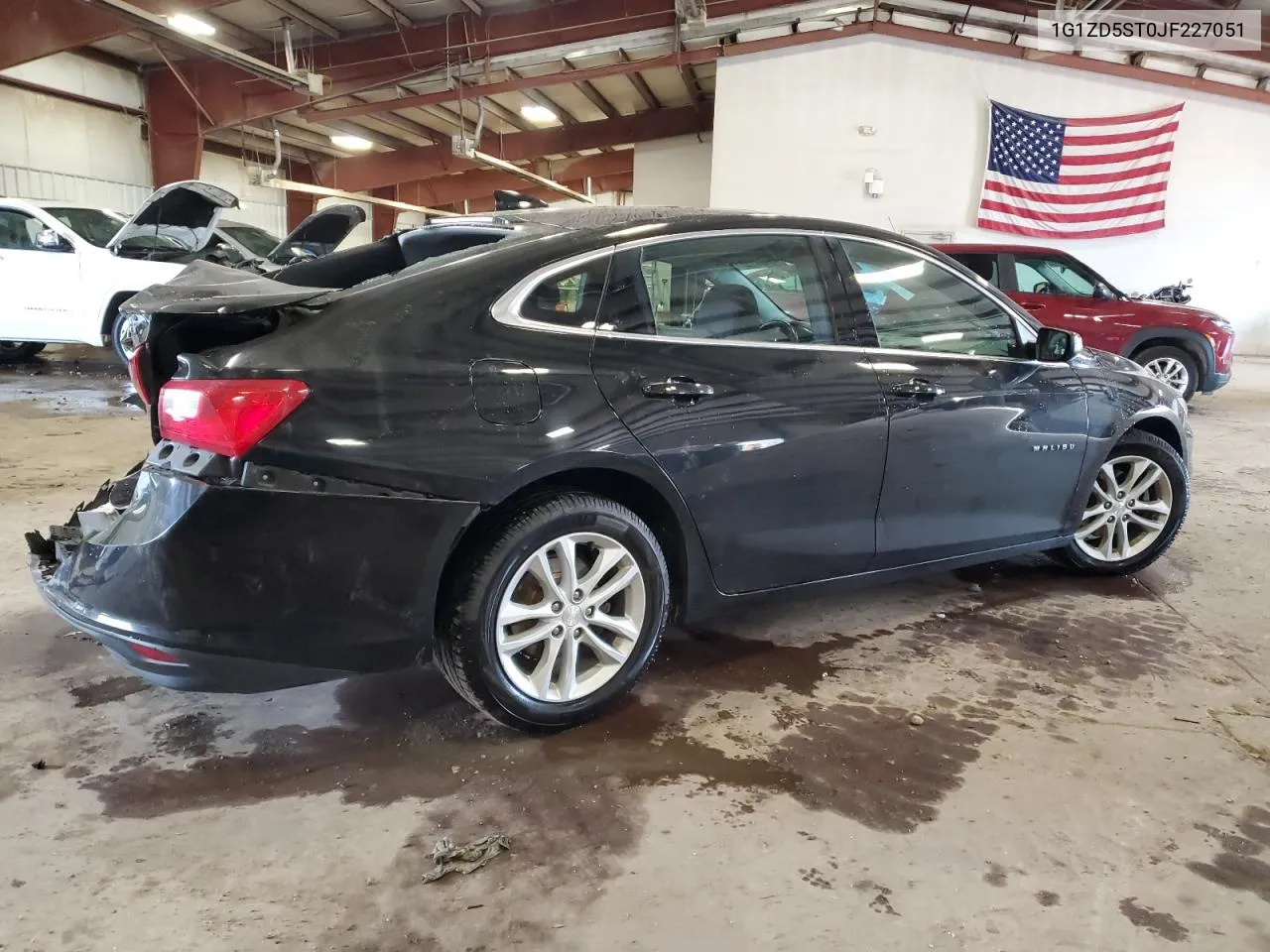 2018 Chevrolet Malibu Lt VIN: 1G1ZD5ST0JF227051 Lot: 73157194