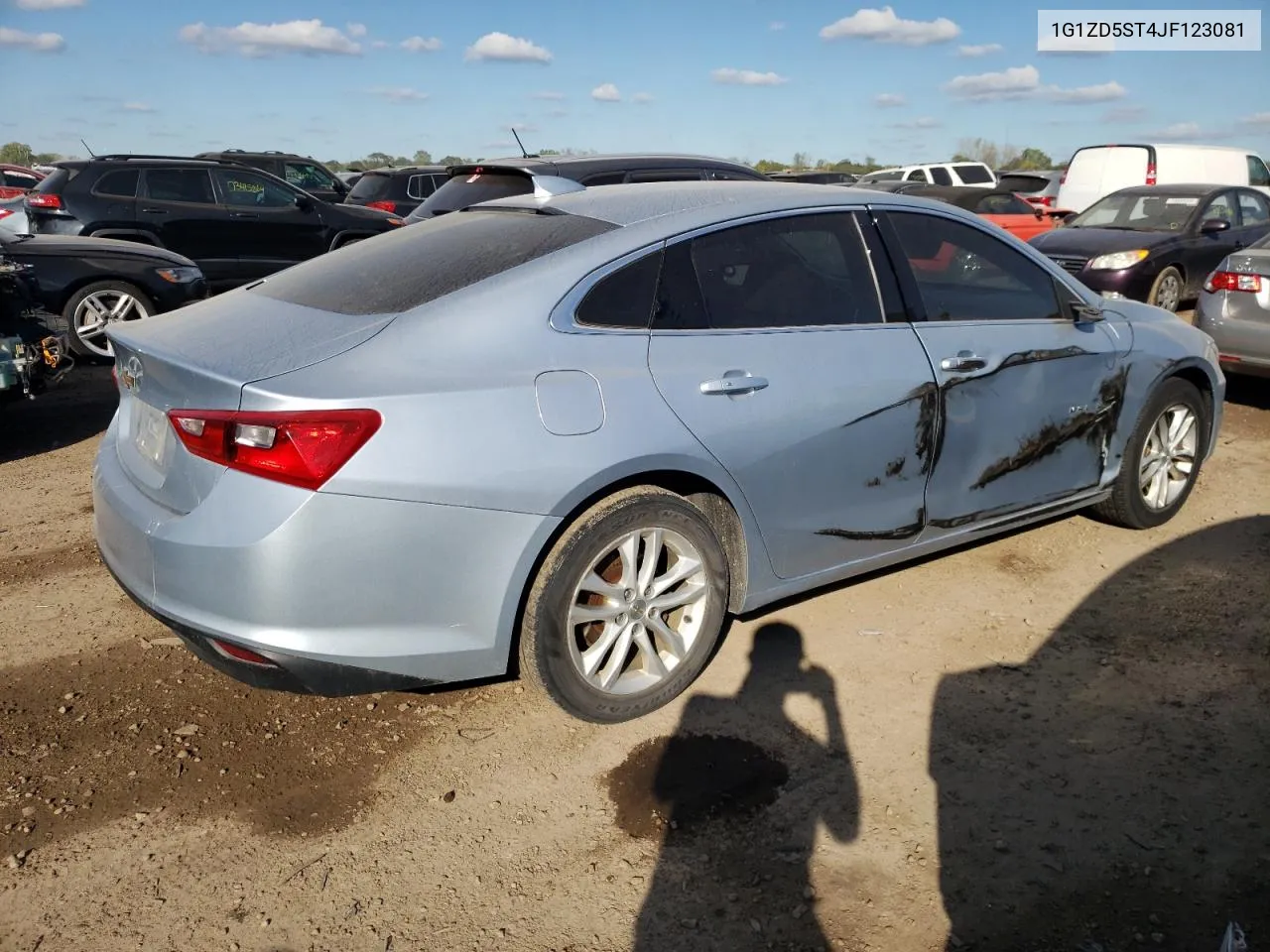 2018 Chevrolet Malibu Lt VIN: 1G1ZD5ST4JF123081 Lot: 73299044