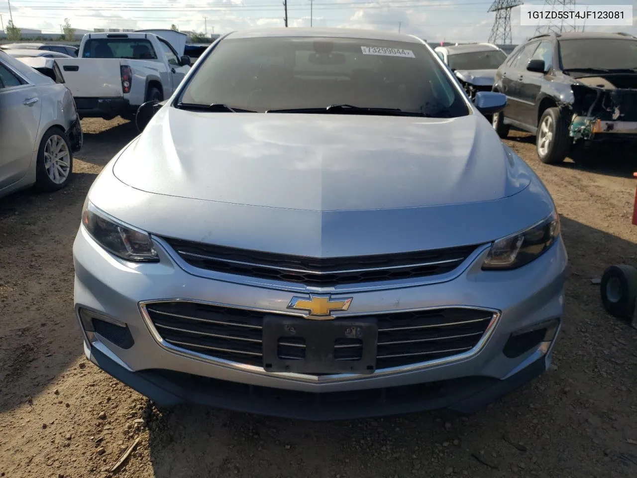 2018 Chevrolet Malibu Lt VIN: 1G1ZD5ST4JF123081 Lot: 73299044