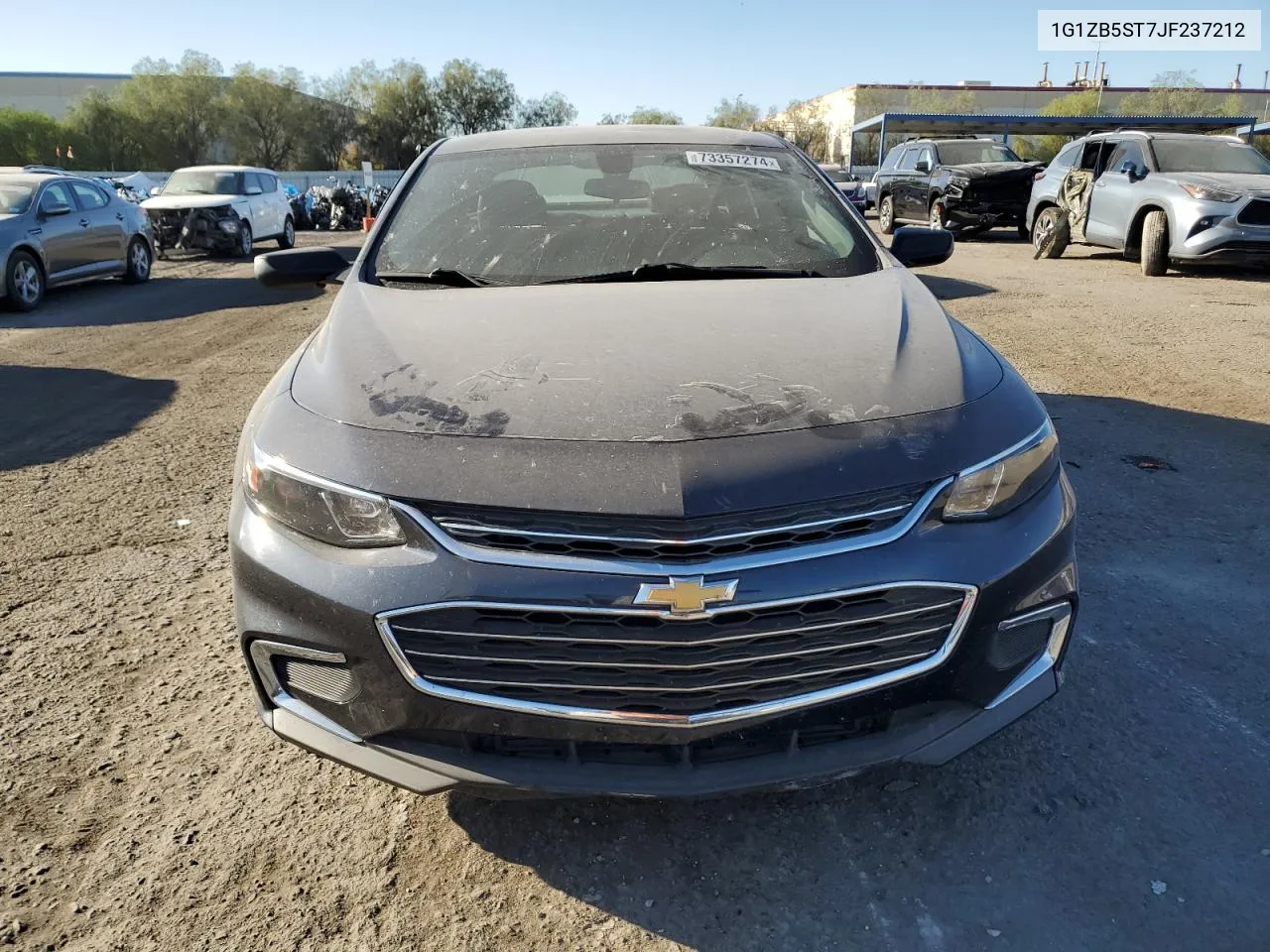 2018 Chevrolet Malibu Ls VIN: 1G1ZB5ST7JF237212 Lot: 73357274