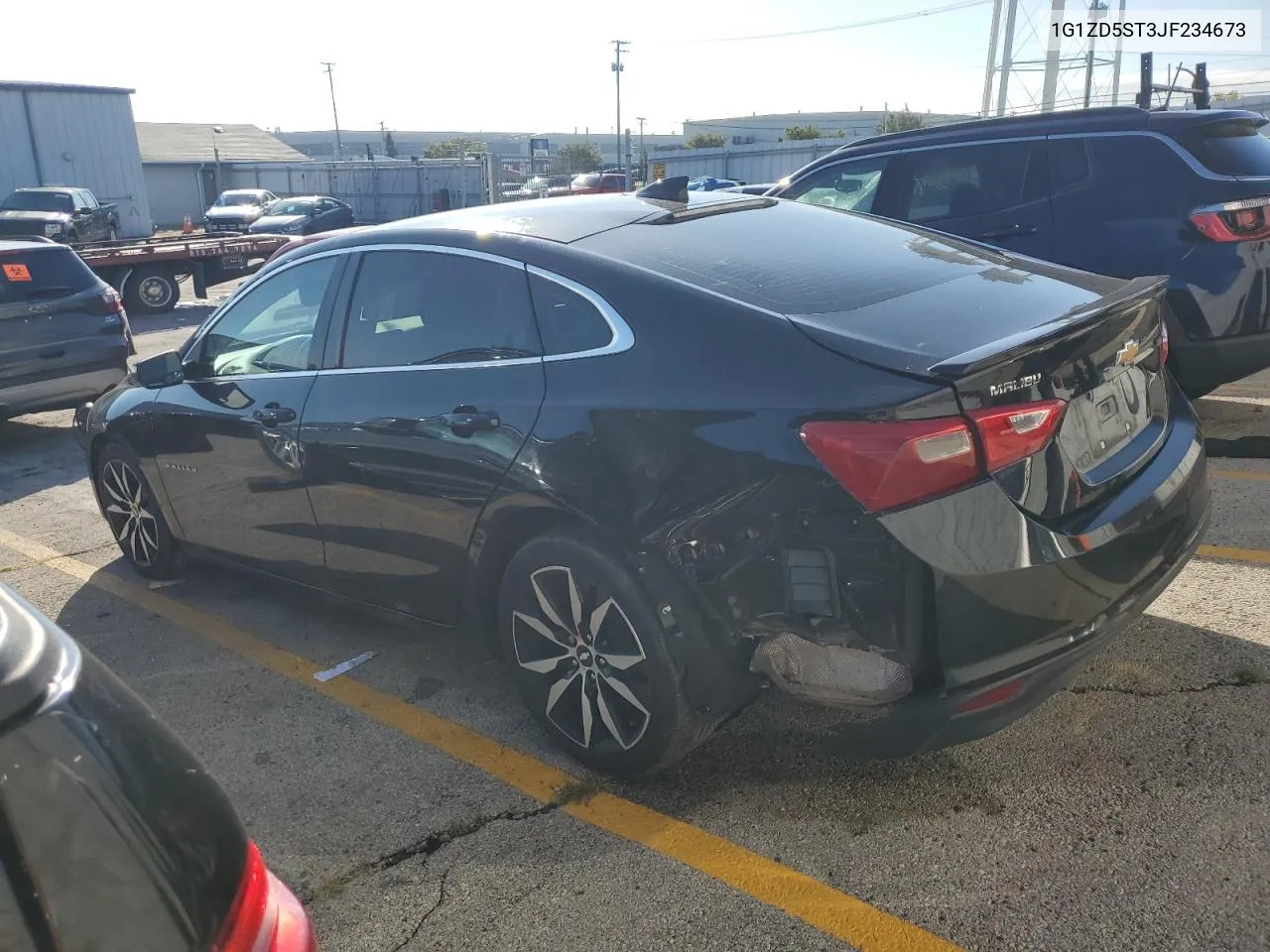 2018 Chevrolet Malibu Lt VIN: 1G1ZD5ST3JF234673 Lot: 73366534