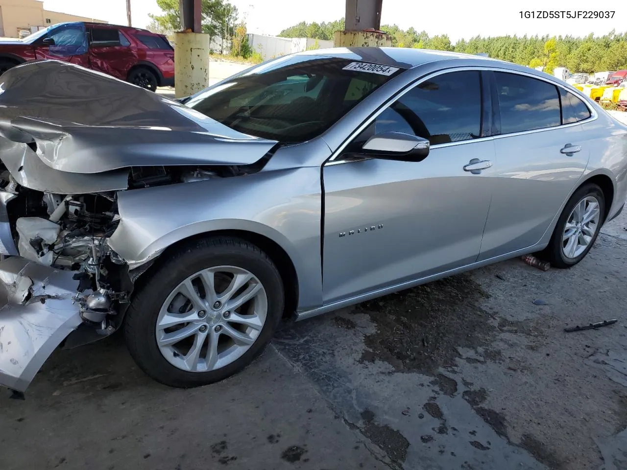 1G1ZD5ST5JF229037 2018 Chevrolet Malibu Lt