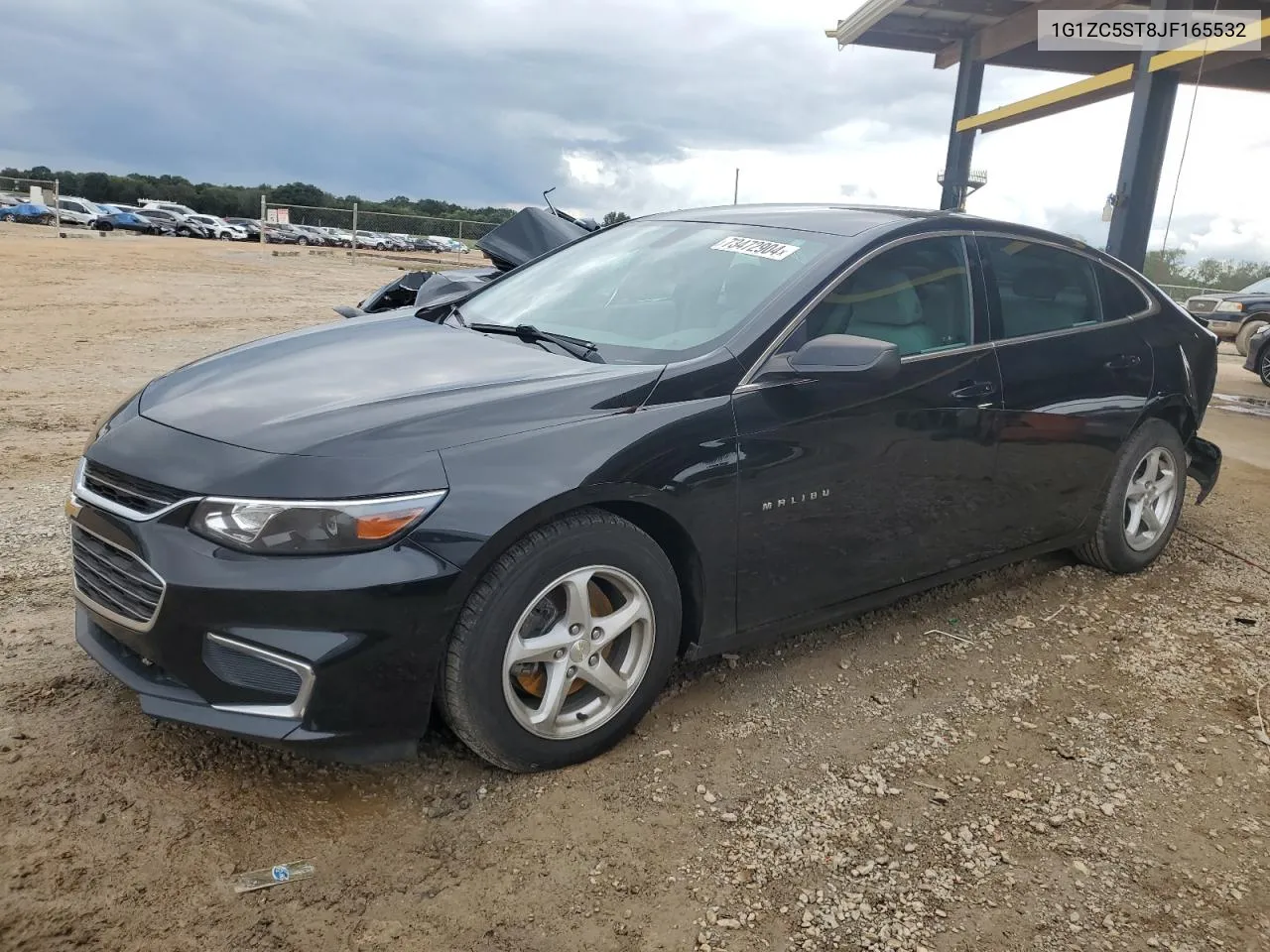 2018 Chevrolet Malibu Ls VIN: 1G1ZC5ST8JF165532 Lot: 73472904