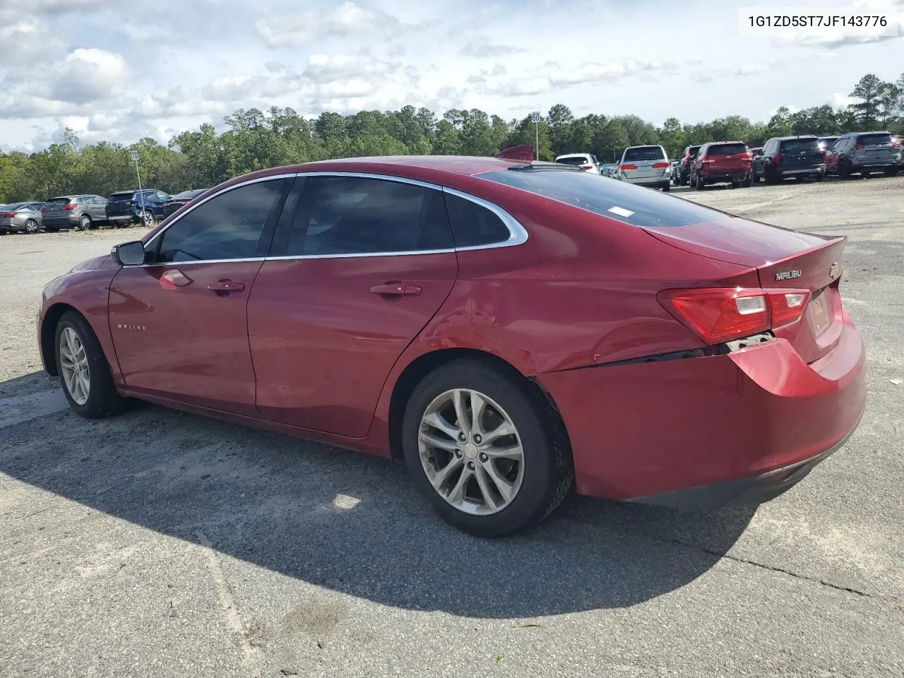 2018 Chevrolet Malibu Lt VIN: 1G1ZD5ST7JF143776 Lot: 73502544