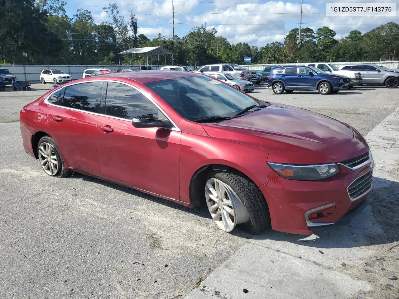 2018 Chevrolet Malibu Lt VIN: 1G1ZD5ST7JF143776 Lot: 73502544