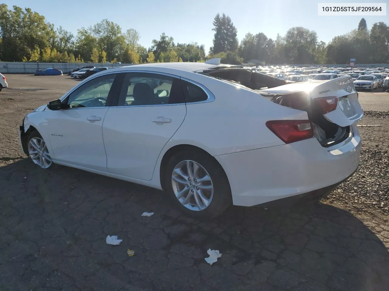 2018 Chevrolet Malibu Lt VIN: 1G1ZD5ST5JF209564 Lot: 73515604