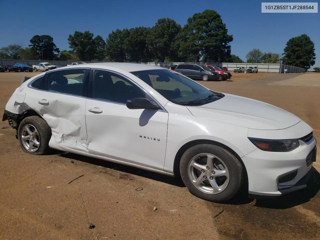 2018 Chevrolet Malibu Ls VIN: 1G1ZB5ST1JF288544 Lot: 73525694