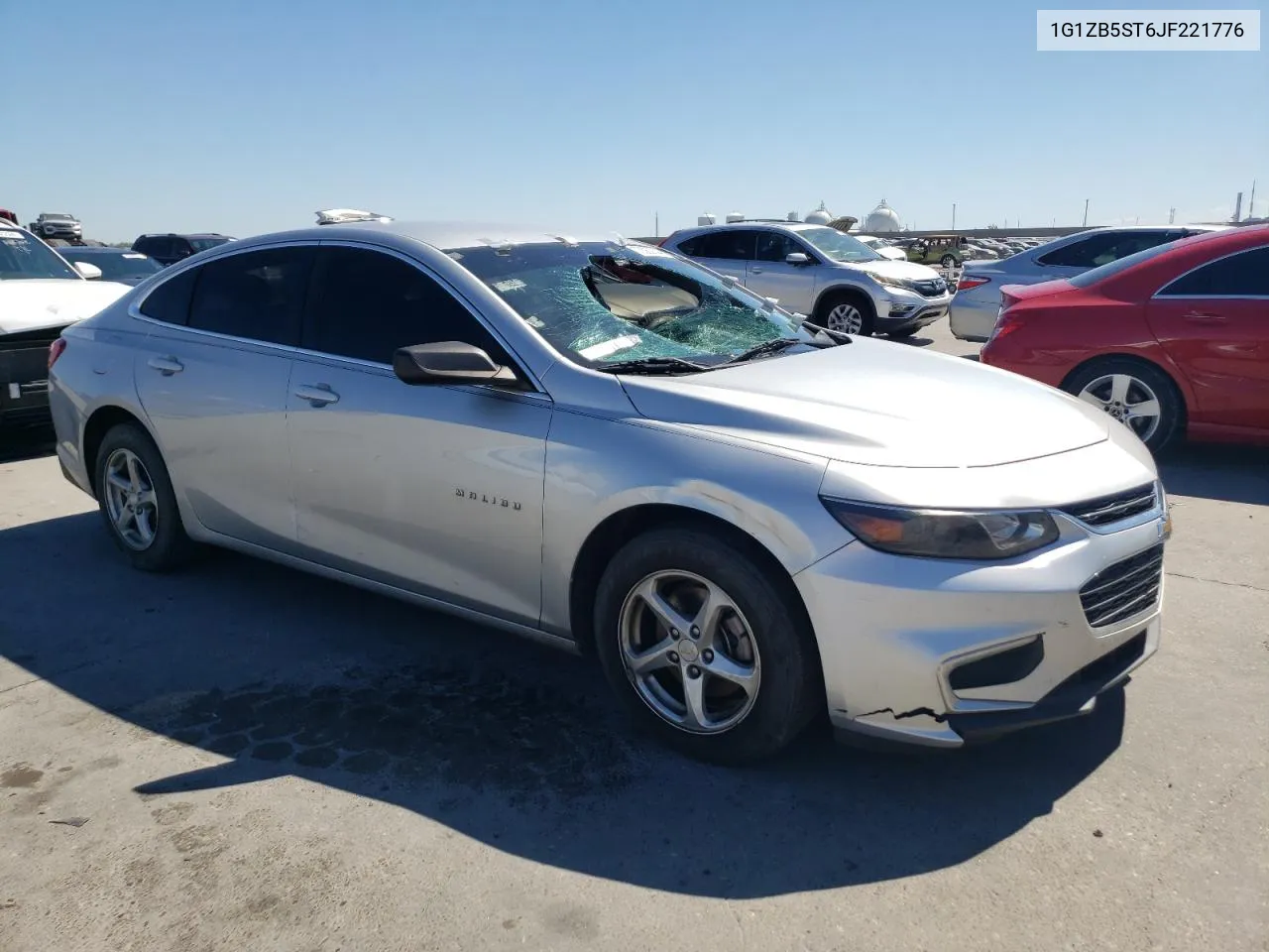 2018 Chevrolet Malibu Ls VIN: 1G1ZB5ST6JF221776 Lot: 73562744