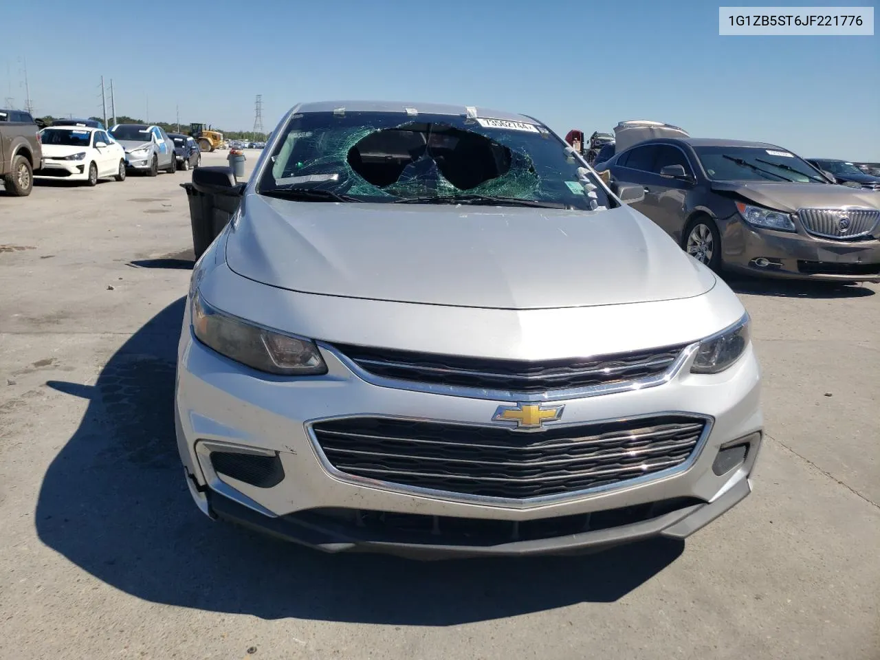 2018 Chevrolet Malibu Ls VIN: 1G1ZB5ST6JF221776 Lot: 73562744