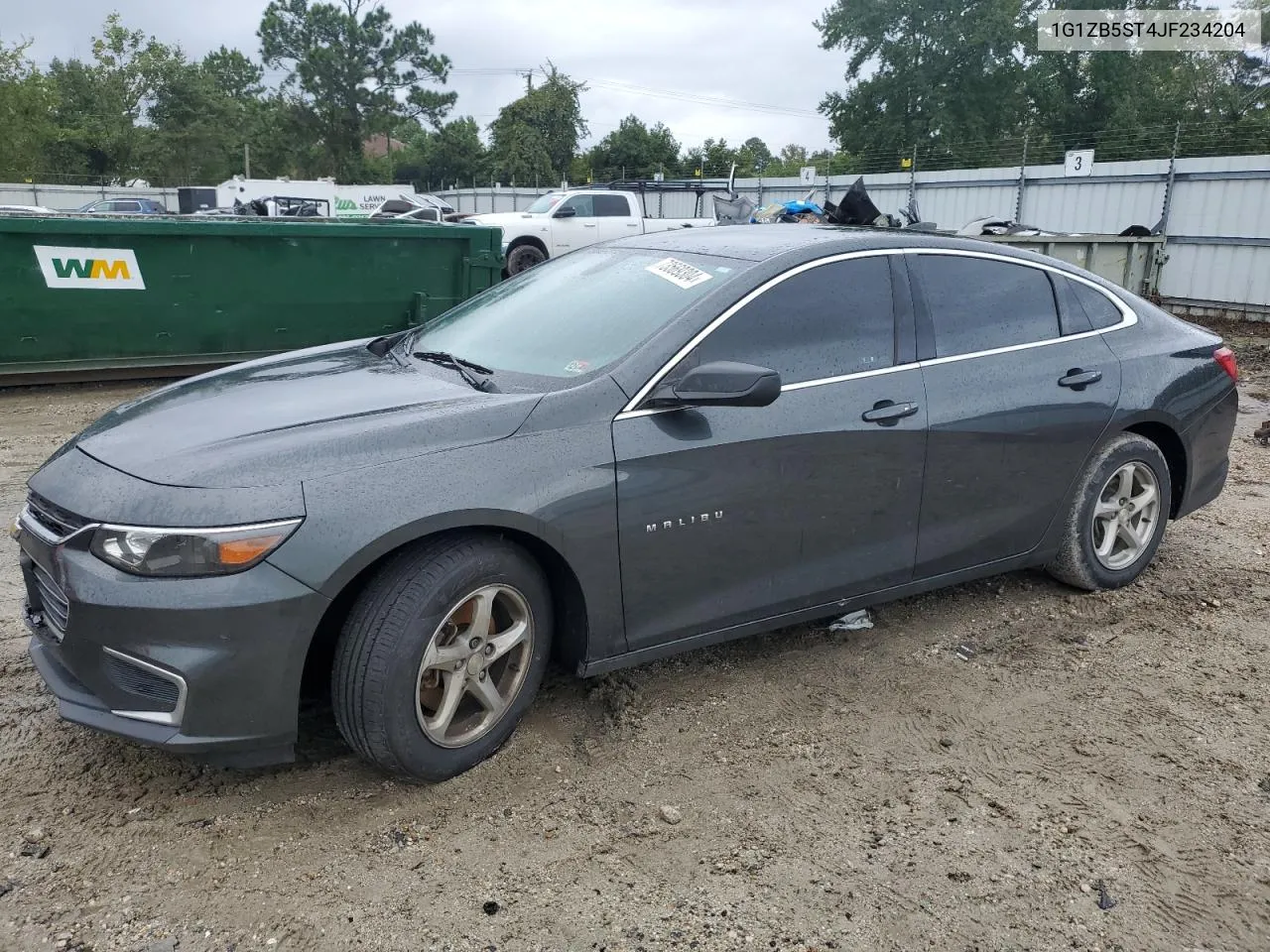 2018 Chevrolet Malibu Ls VIN: 1G1ZB5ST4JF234204 Lot: 73569304