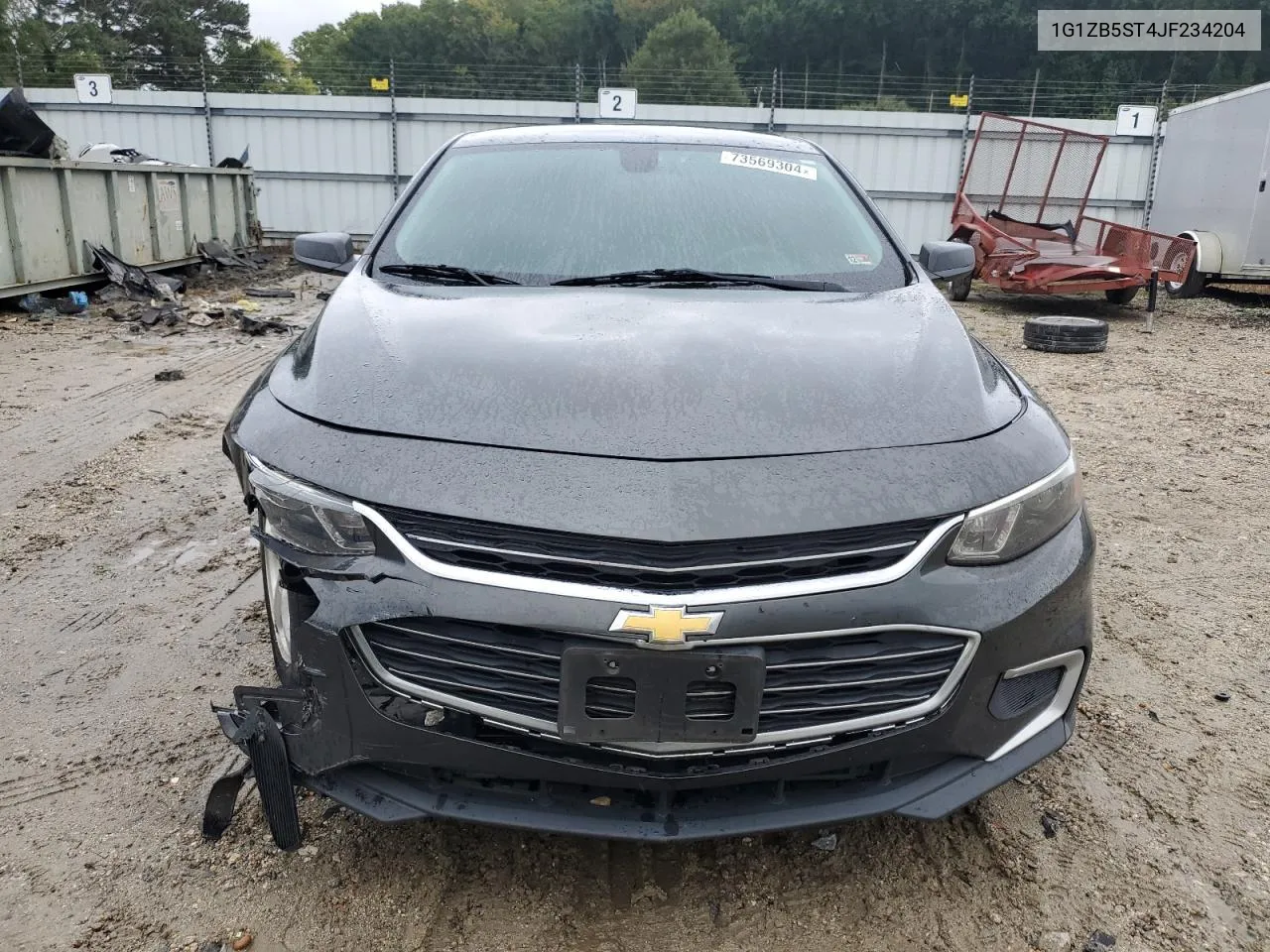 2018 Chevrolet Malibu Ls VIN: 1G1ZB5ST4JF234204 Lot: 73569304