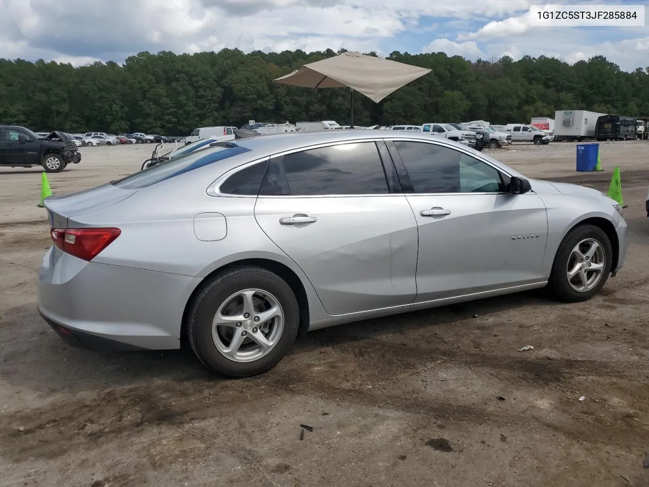 2018 Chevrolet Malibu Ls VIN: 1G1ZC5ST3JF285884 Lot: 73647254