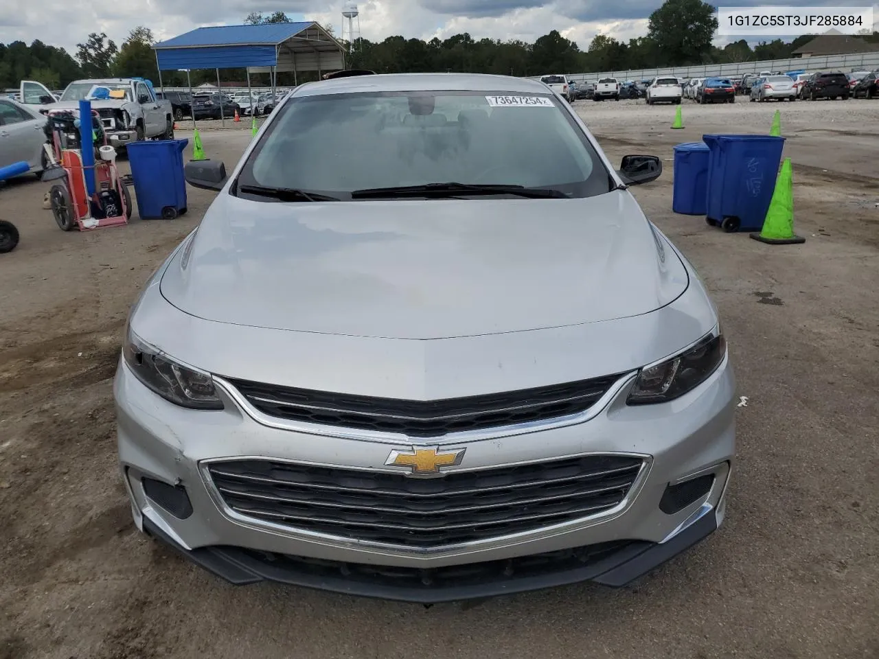 2018 Chevrolet Malibu Ls VIN: 1G1ZC5ST3JF285884 Lot: 73647254