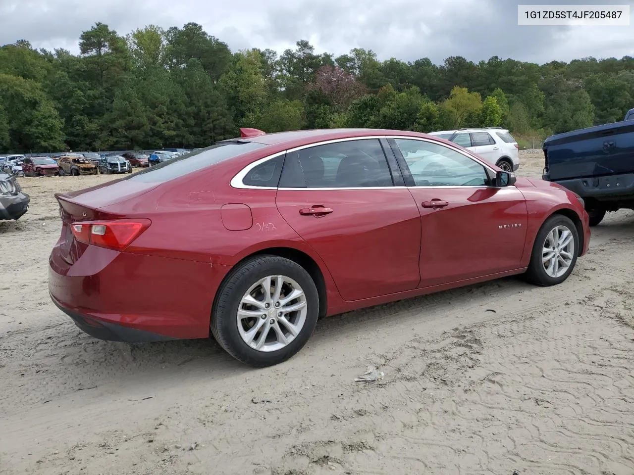 2018 Chevrolet Malibu Lt VIN: 1G1ZD5ST4JF205487 Lot: 73666744