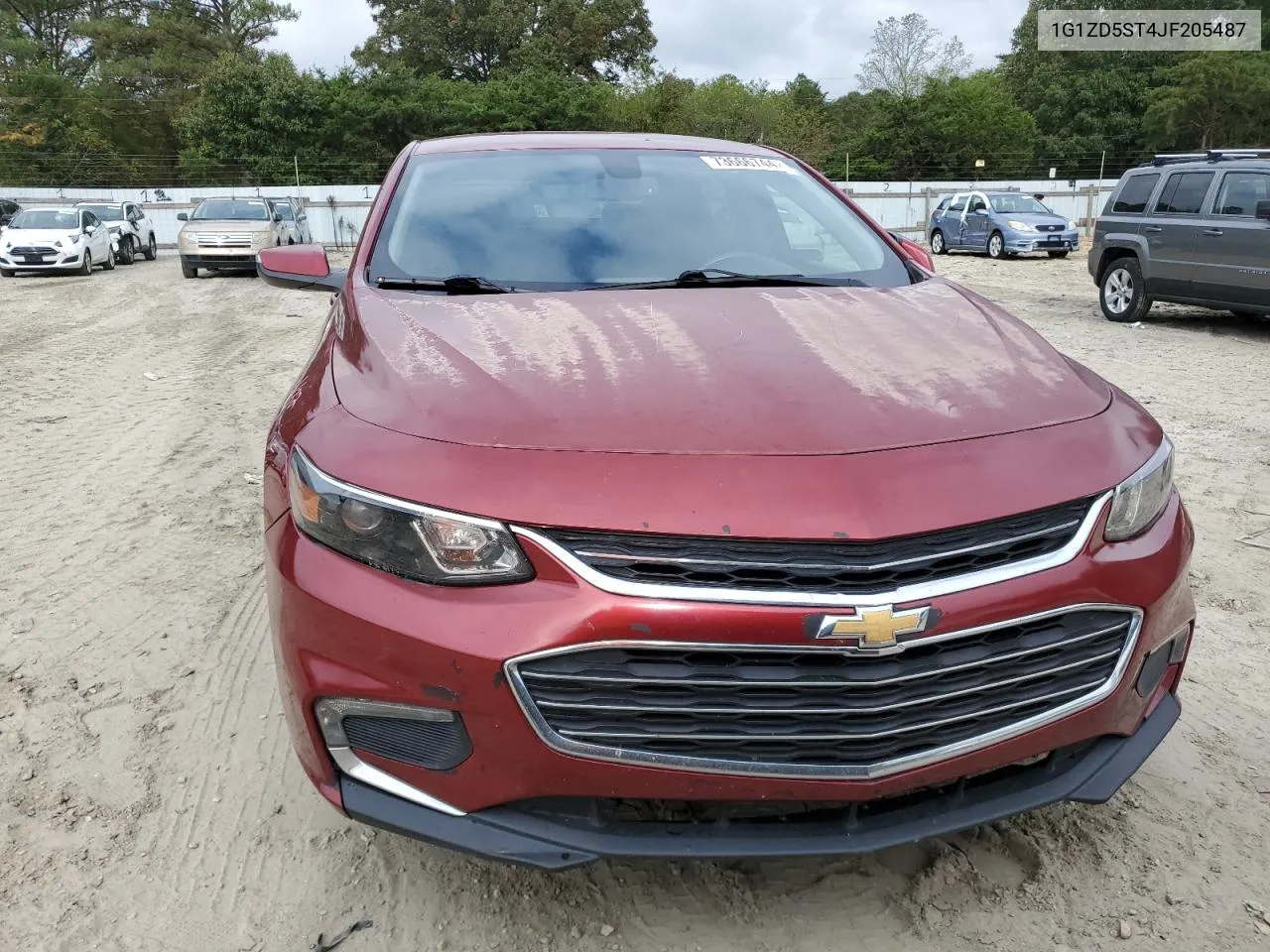 2018 Chevrolet Malibu Lt VIN: 1G1ZD5ST4JF205487 Lot: 73666744