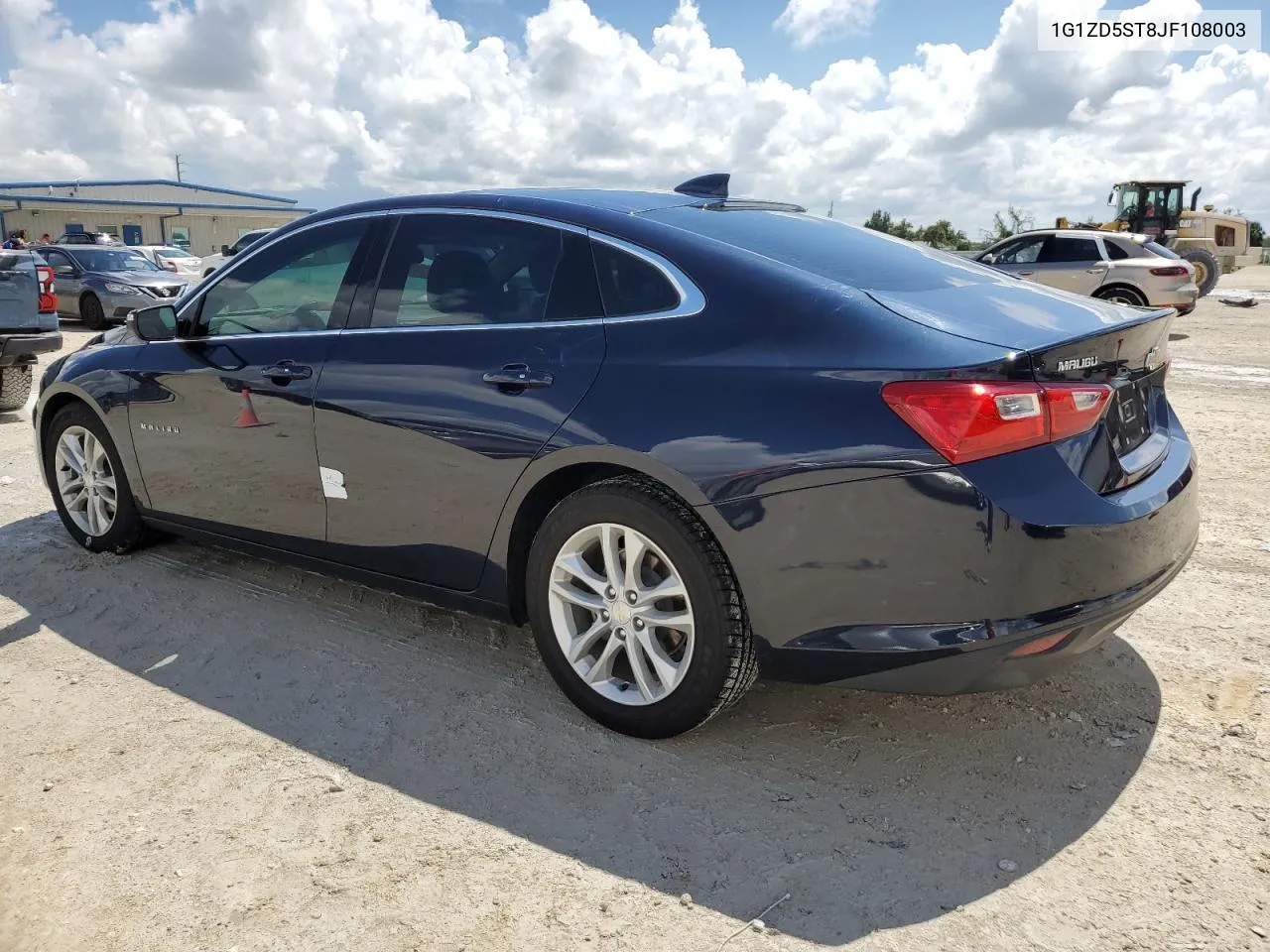 1G1ZD5ST8JF108003 2018 Chevrolet Malibu Lt