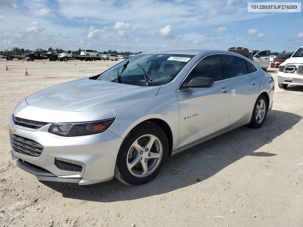 1G1ZB5ST3JF276203 2018 Chevrolet Malibu Ls