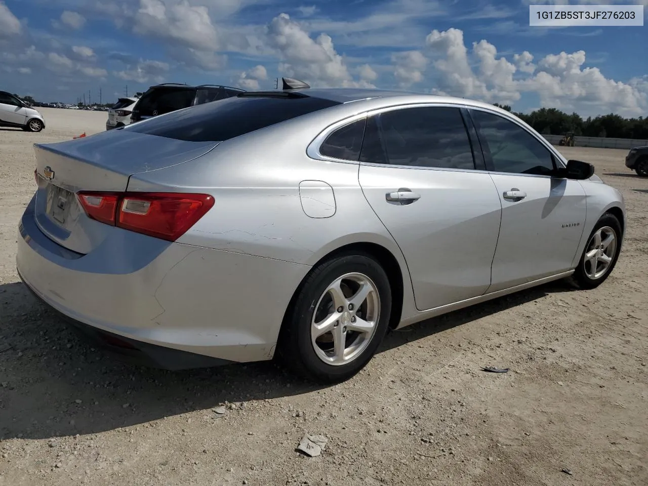 1G1ZB5ST3JF276203 2018 Chevrolet Malibu Ls