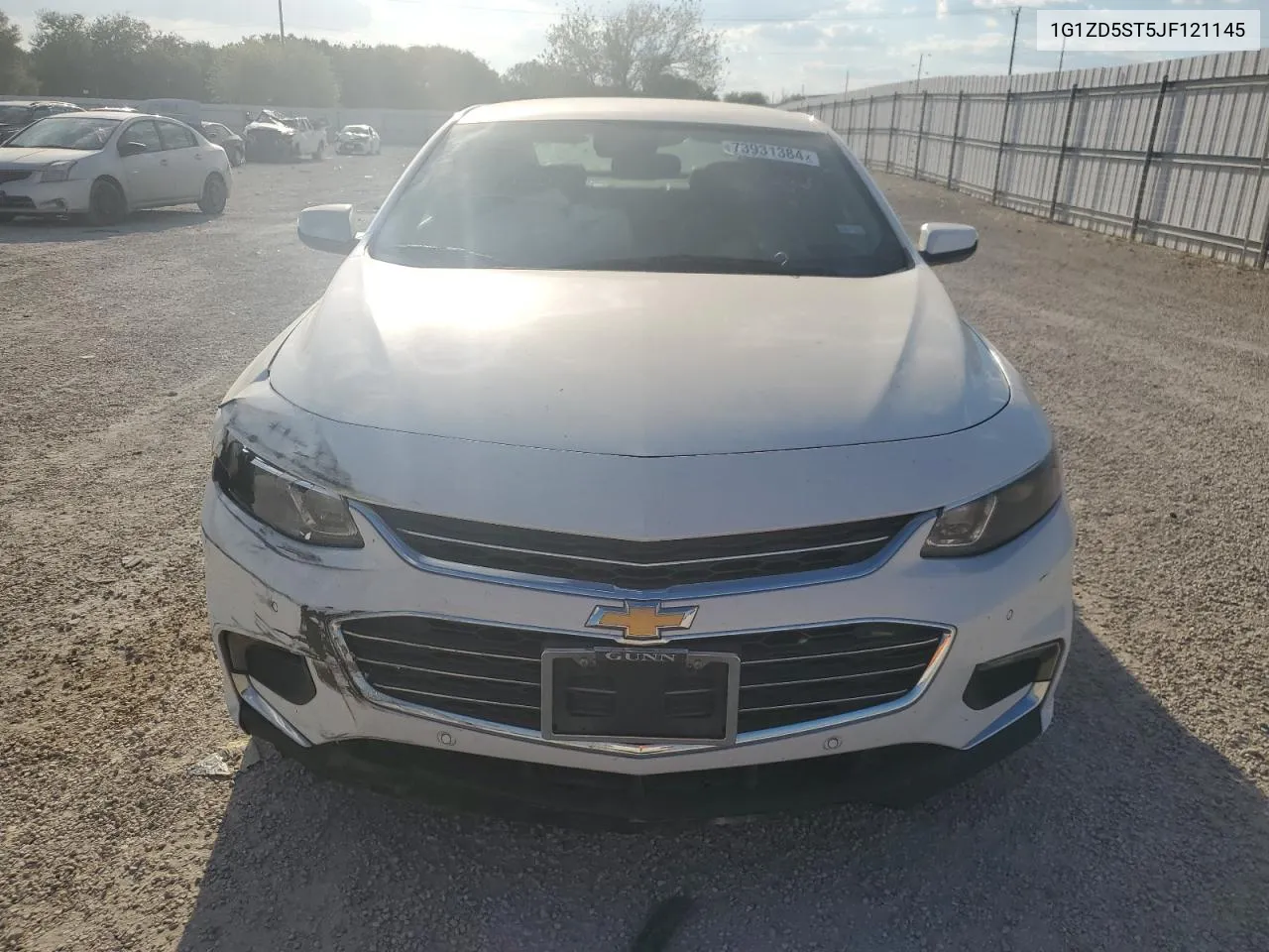 2018 Chevrolet Malibu Lt VIN: 1G1ZD5ST5JF121145 Lot: 73931384