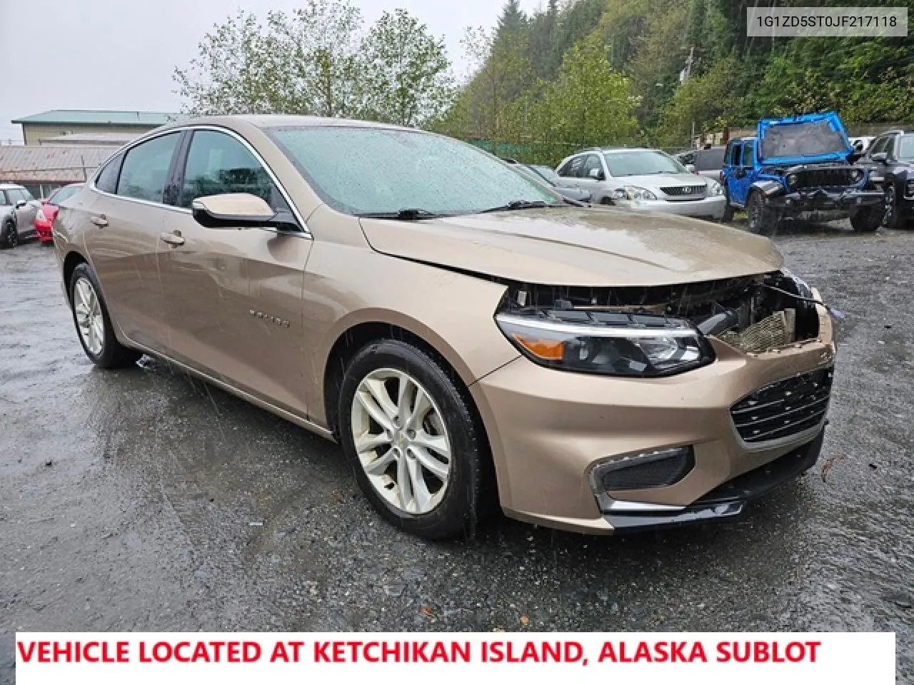 2018 Chevrolet Malibu Lt VIN: 1G1ZD5ST0JF217118 Lot: 73981004