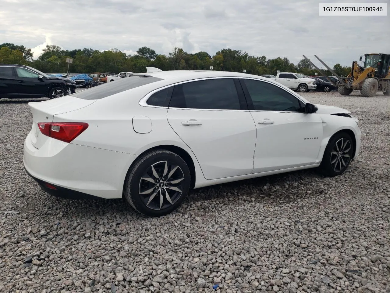 2018 Chevrolet Malibu Lt VIN: 1G1ZD5ST0JF100946 Lot: 73996414