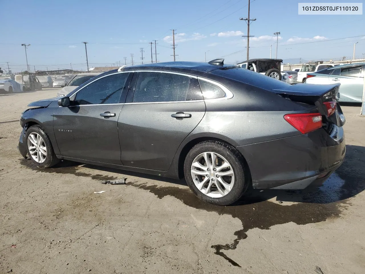 2018 Chevrolet Malibu Lt VIN: 1G1ZD5ST0JF110120 Lot: 74031964