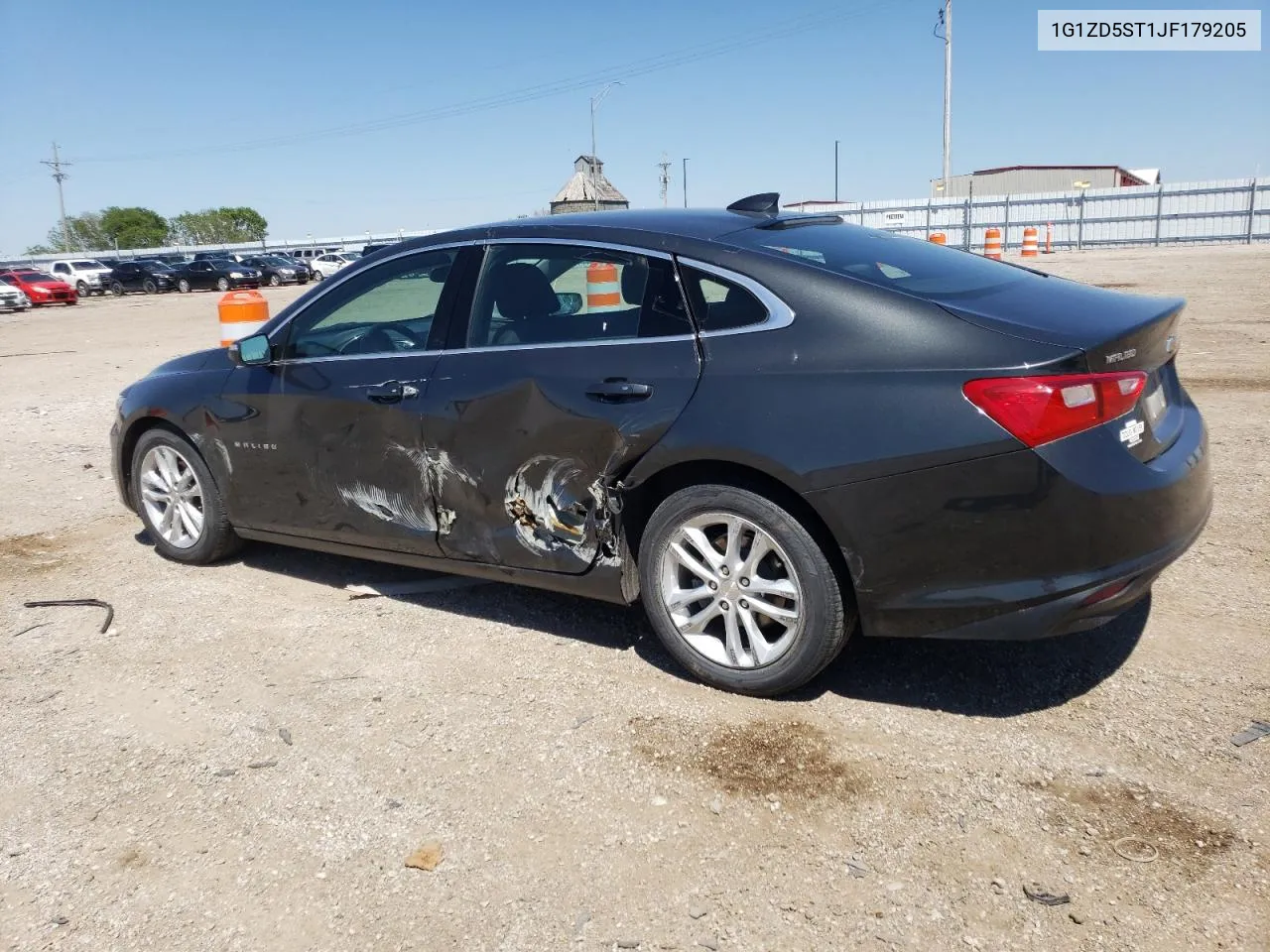 2018 Chevrolet Malibu Lt VIN: 1G1ZD5ST1JF179205 Lot: 74079614