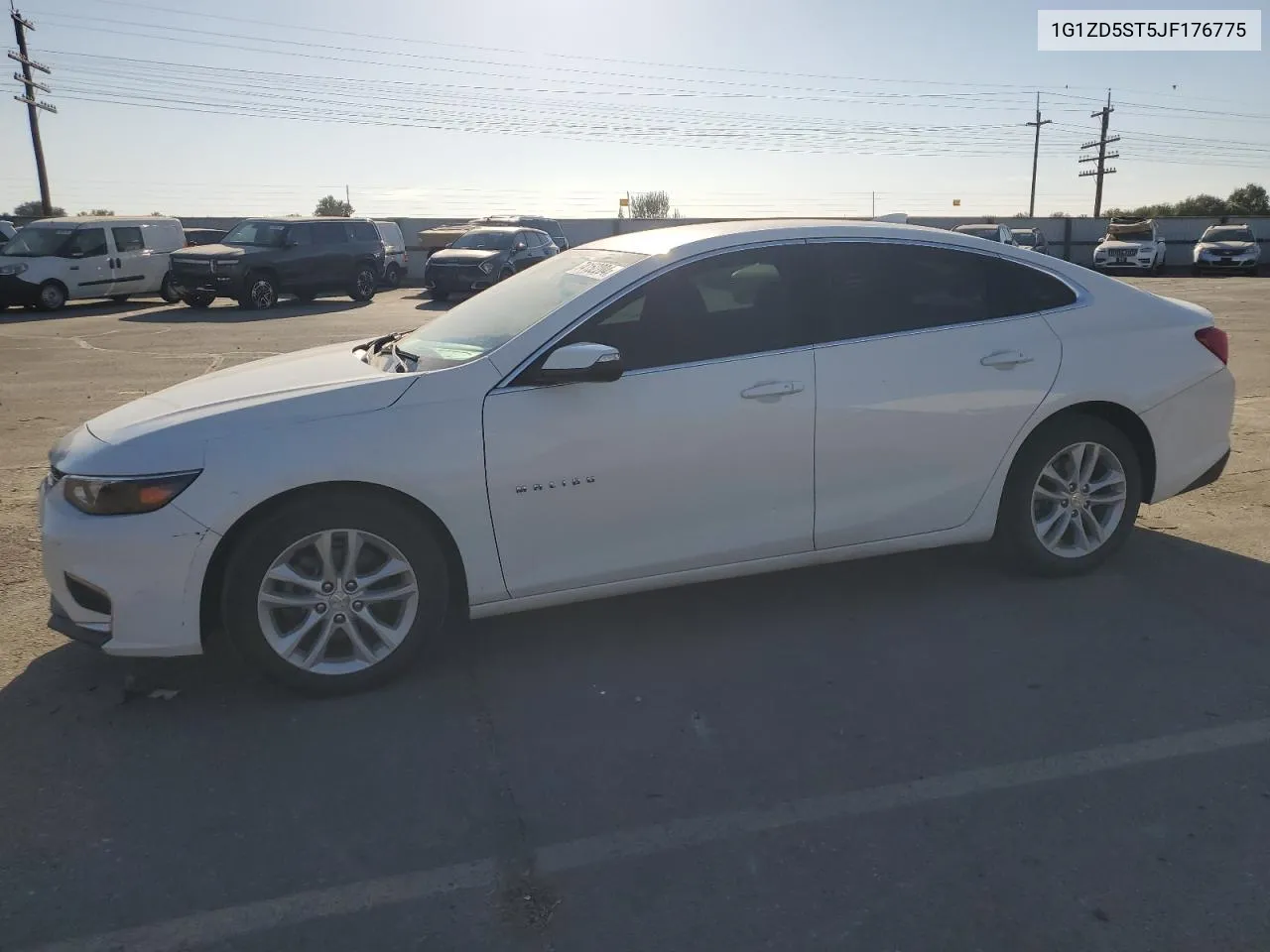 2018 Chevrolet Malibu Lt VIN: 1G1ZD5ST5JF176775 Lot: 74152204