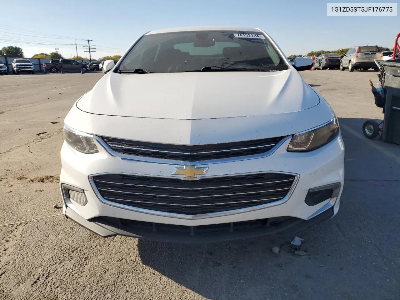 2018 Chevrolet Malibu Lt VIN: 1G1ZD5ST5JF176775 Lot: 74152204