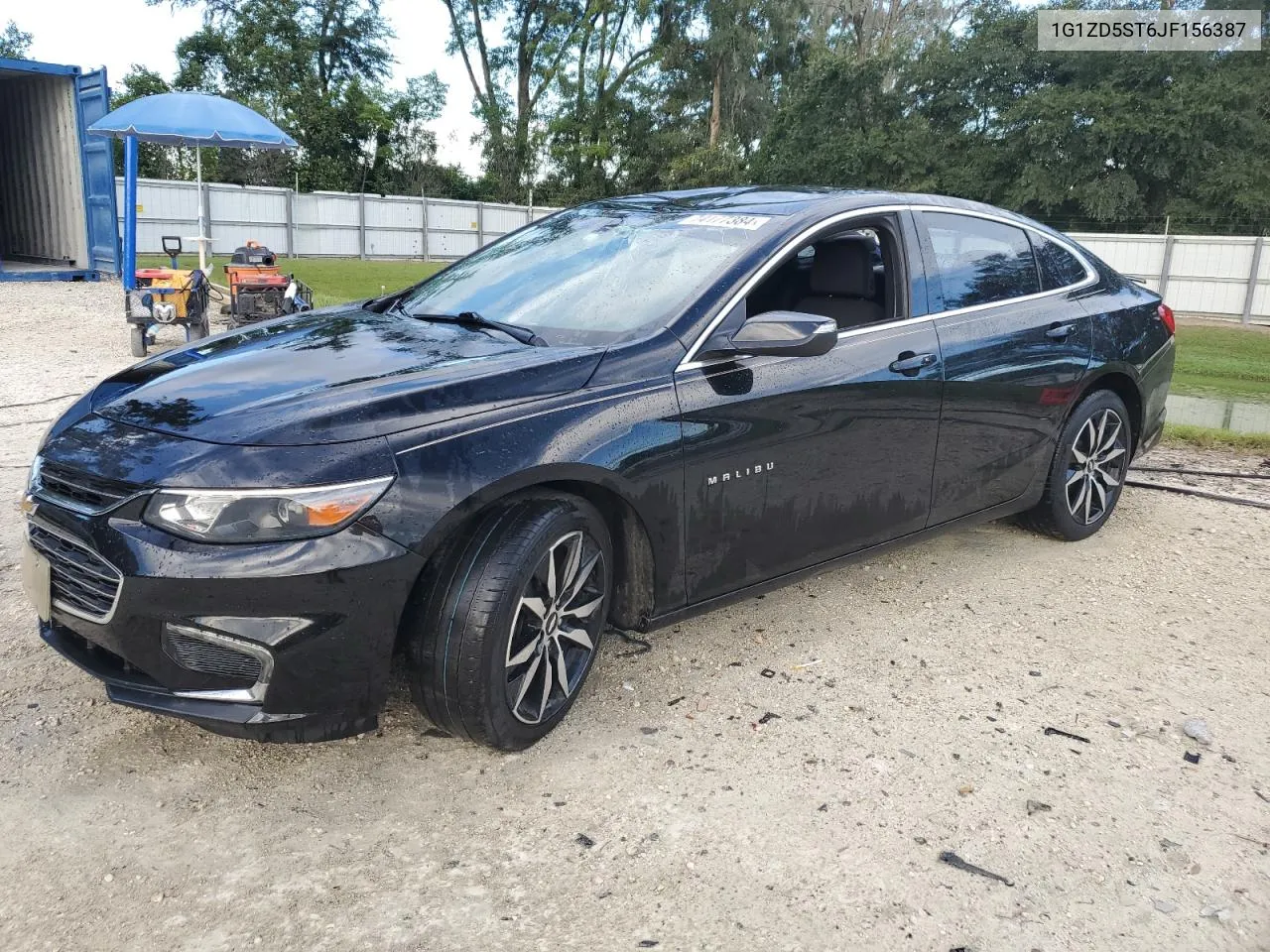 2018 Chevrolet Malibu Lt VIN: 1G1ZD5ST6JF156387 Lot: 74177384