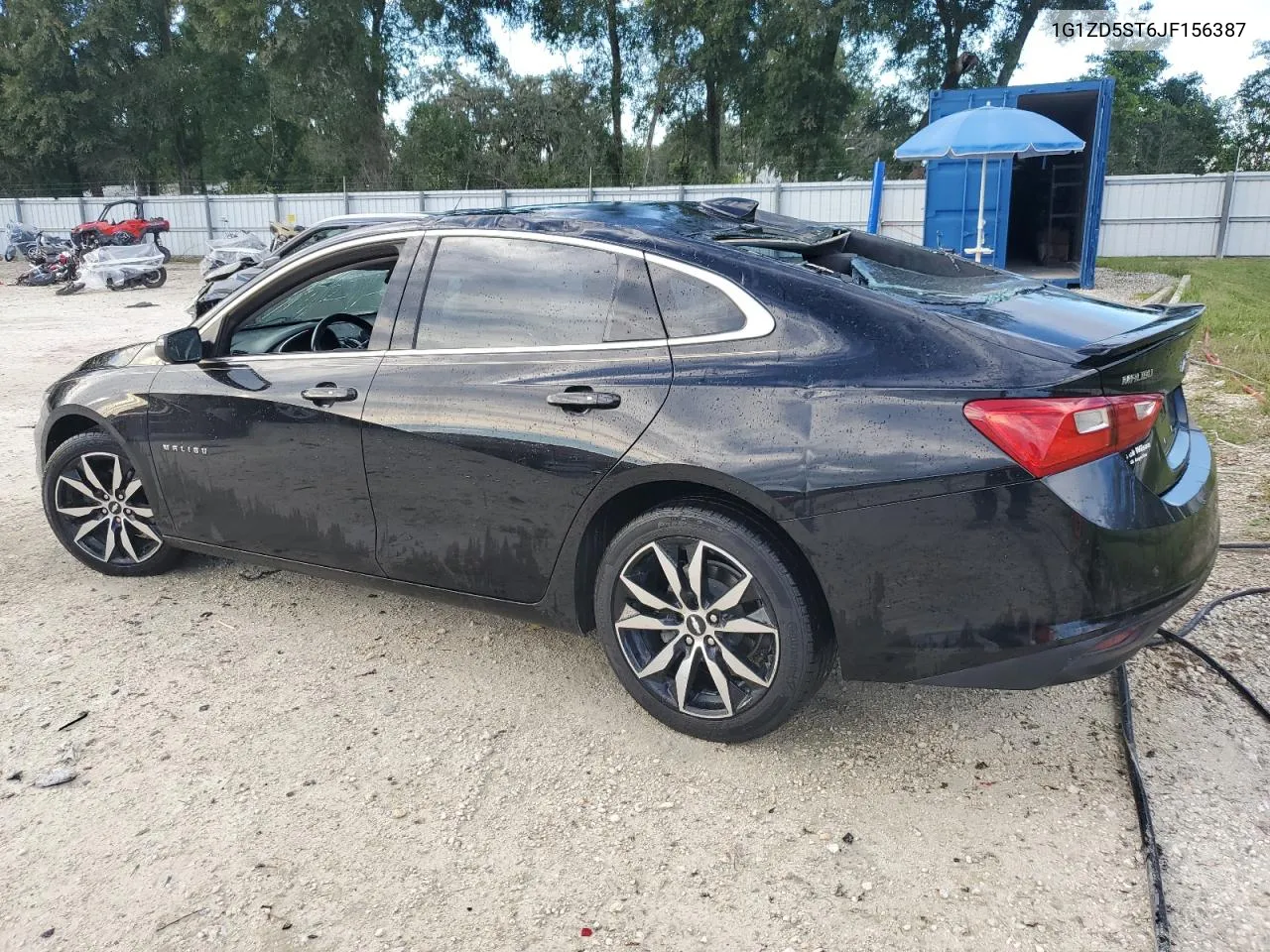 2018 Chevrolet Malibu Lt VIN: 1G1ZD5ST6JF156387 Lot: 74177384