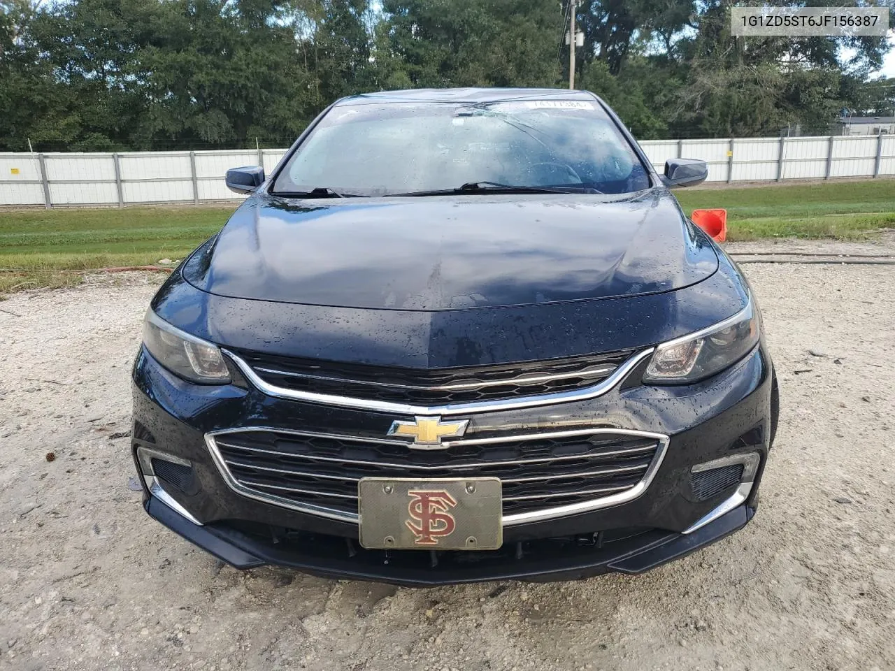 2018 Chevrolet Malibu Lt VIN: 1G1ZD5ST6JF156387 Lot: 74177384