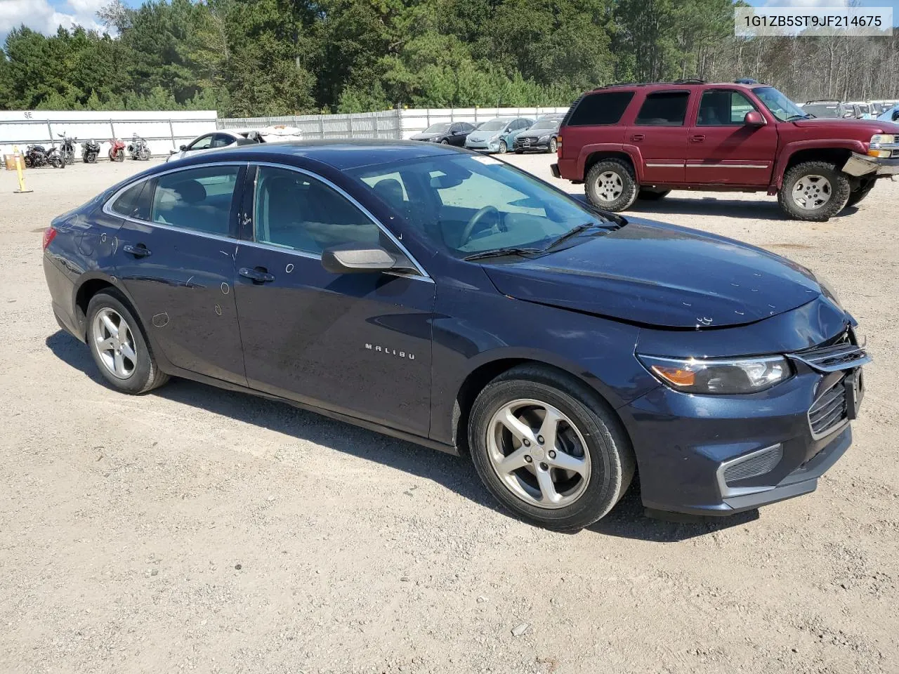 2018 Chevrolet Malibu Ls VIN: 1G1ZB5ST9JF214675 Lot: 74177754