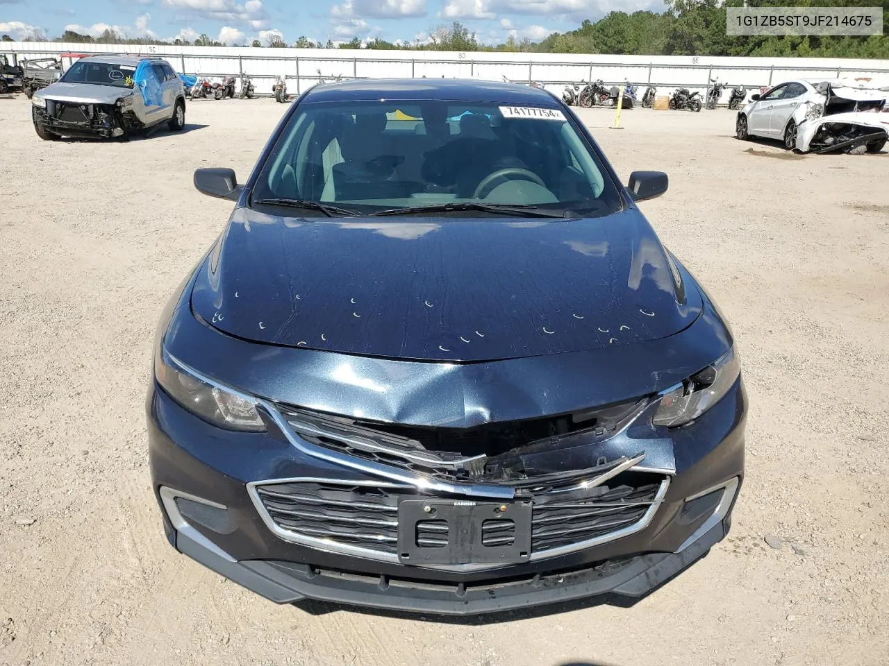 2018 Chevrolet Malibu Ls VIN: 1G1ZB5ST9JF214675 Lot: 74177754