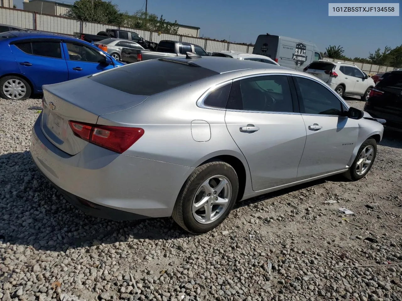 2018 Chevrolet Malibu Ls VIN: 1G1ZB5STXJF134558 Lot: 74235894