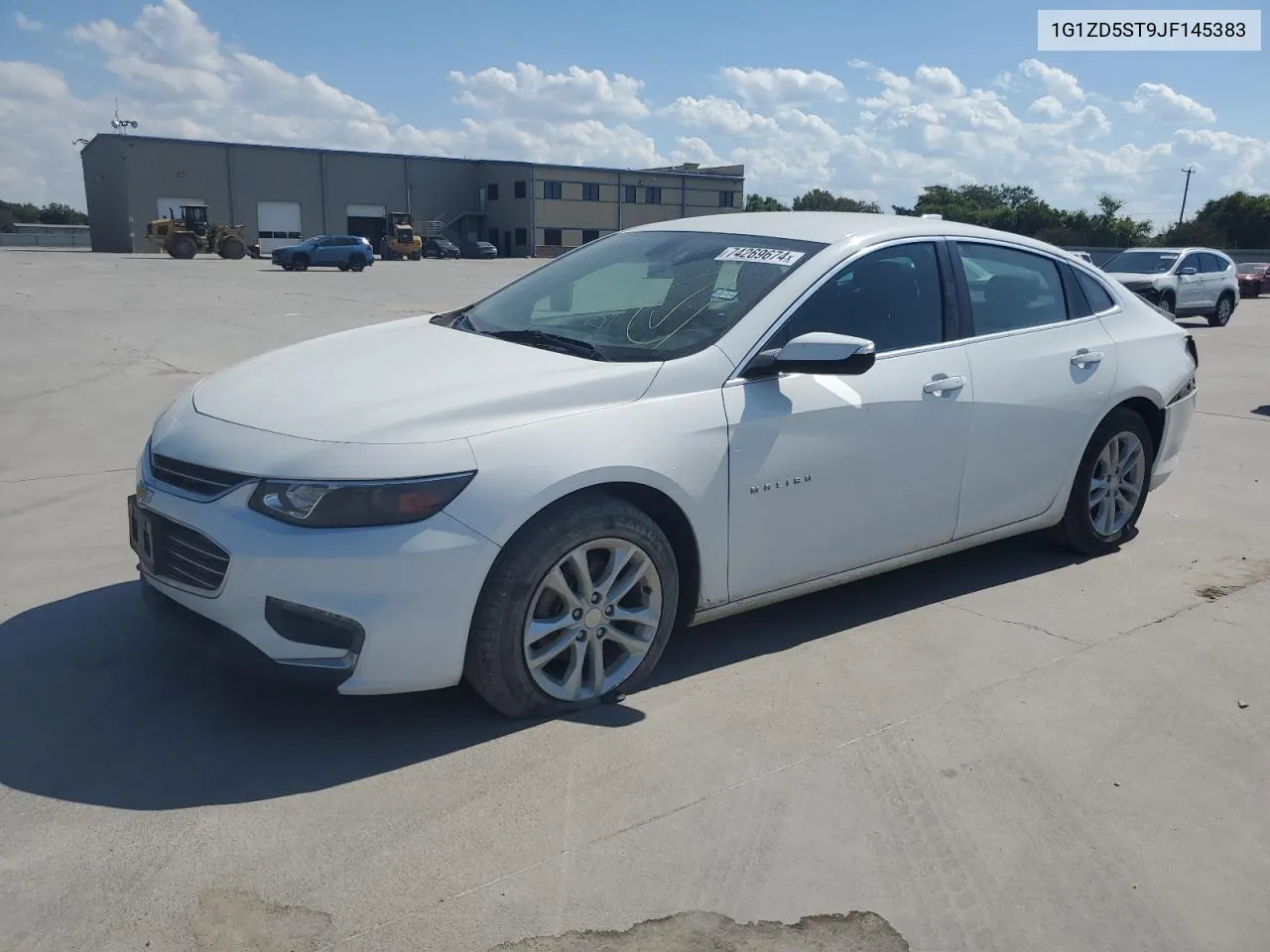 1G1ZD5ST9JF145383 2018 Chevrolet Malibu Lt