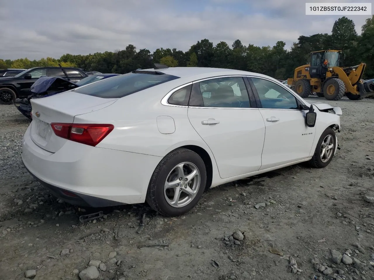 2018 Chevrolet Malibu Ls VIN: 1G1ZB5ST0JF222342 Lot: 74425934