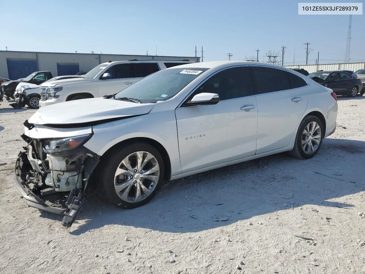 2018 Chevrolet Malibu Premier VIN: 1G1ZE5SX3JF289379 Lot: 74463594