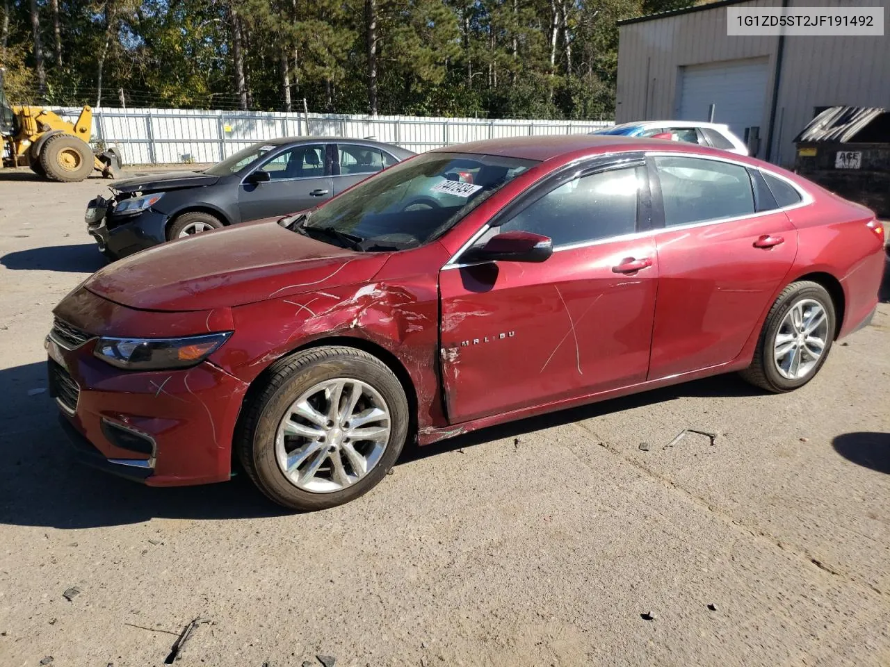 2018 Chevrolet Malibu Lt VIN: 1G1ZD5ST2JF191492 Lot: 74472434