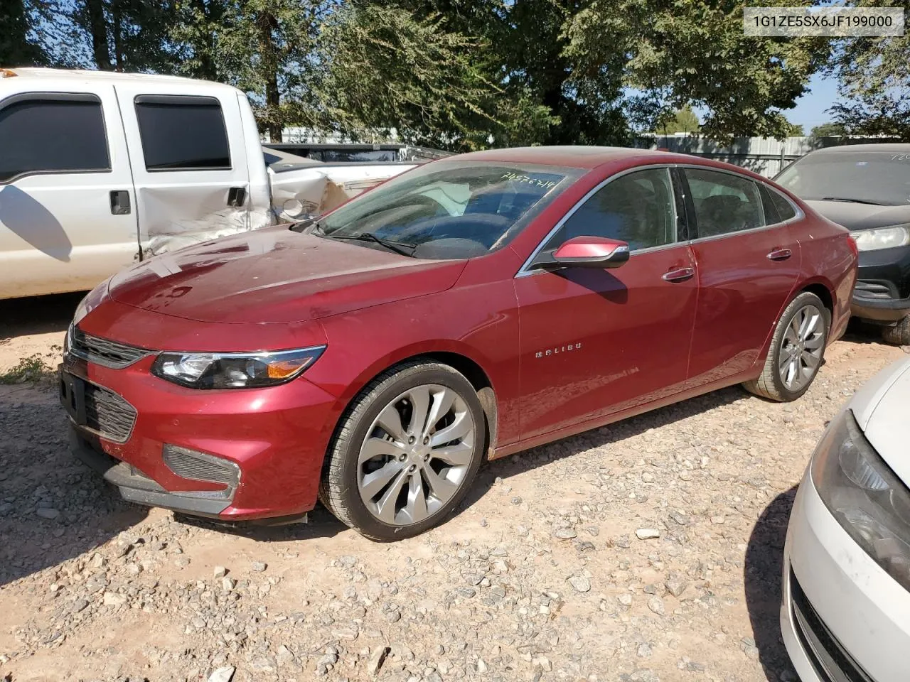 2018 Chevrolet Malibu Premier VIN: 1G1ZE5SX6JF199000 Lot: 74576714